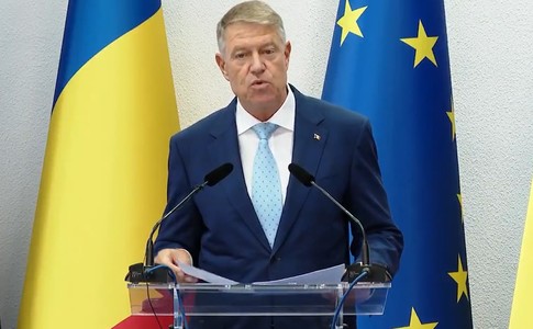 UPDATE - Klaus Iohannis: România condamnă cu fermitate atacurile cu rachete din această dimineaţă împotriva Israelului / Mesajul transmis de preşedinte din Portugalia 