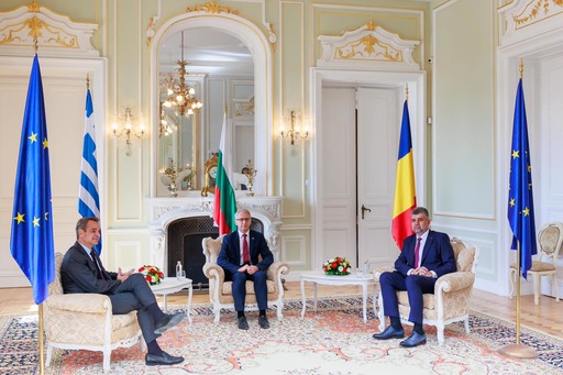 UPDATE - Premierul Marcel Ciolacu: România poate, în parteneriat cu Bulgaria şi Grecia, să aibă o influenţă mai mare în UE, promovând rolul său central în reconstrucţia Ucrainei