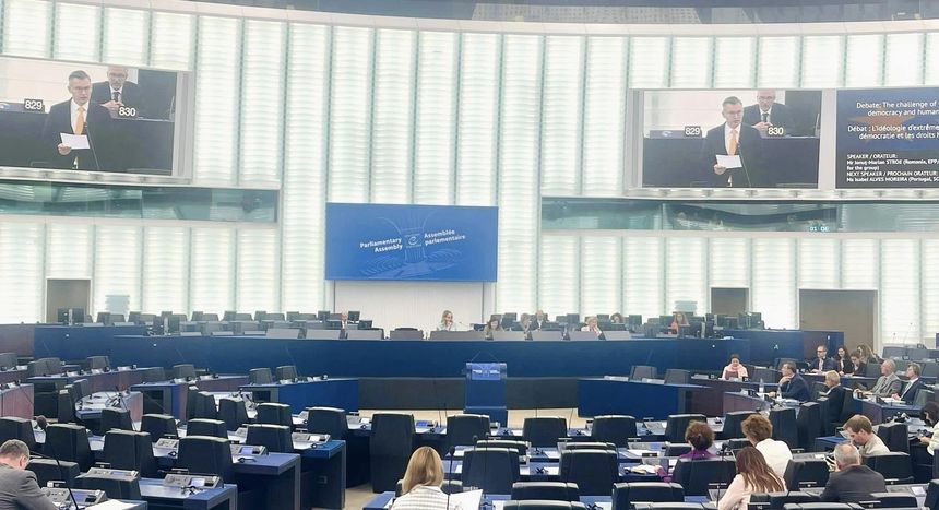 Ionuţ Stroe: Trebuie să ne facem o prioritate din a combate extremismul, discursul instigator la ură şi dezinformarea / Există un pericol imens ca aceşti instigatori să îşi facă loc în Parlamentul European

