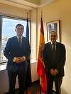 Negrescu a discutat despre aderarea României la spaţiul Schengen cu secretarul de stat pentru preşedinţia Spaniei la Consiliul UE: Ne aflăm în situaţia în care lucrurile necesită o abordare europeană şi implicarea directă a decidenţilor europeni