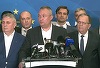 Ciucă, întrebat care va fi sloganul PNL: Motto-ul „Prin noi înşine” este „unul cu relevanţă istorică, însă sloganul va fi decis după ce va fi finalizată strategia pentru campanie