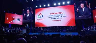 Ciucă, la Congresul romilor: Problemele etniei trebuie să constituie elemente prioritare pe agenda de lucru a partidelor politice, a autorităţilor şi a societăţii / PNL, deschis pentru a asigura prezenţa în Parlament a cât mai multor reprezentanţi