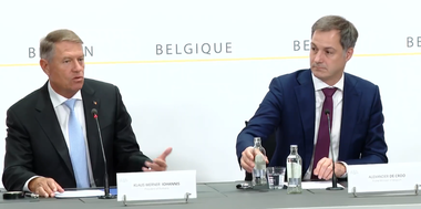 Klaus Iohannis spune că negocierile pentru aderarea României la Schengen continuă: Există puţine variante: Ori intrăm România şi Bulgaria, ori nu intră niciunul, ori intră unul şi celălalt, nu / Cea mai bună variantă este să intre împreună 