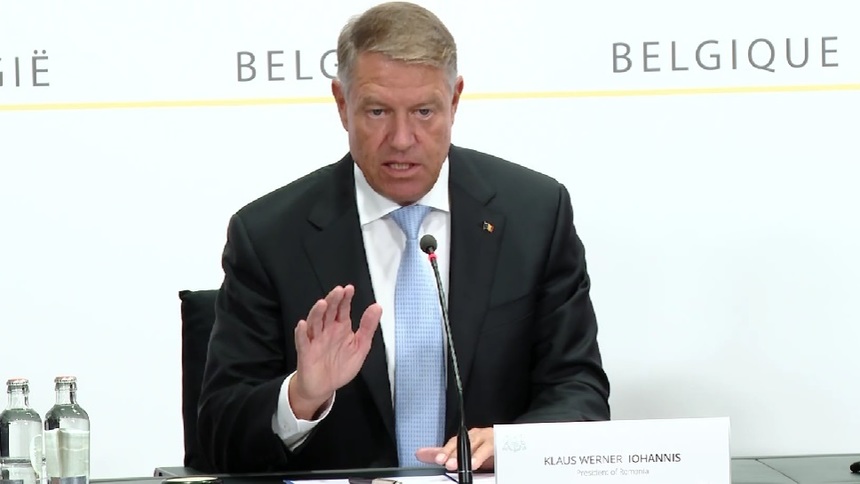 Iohannis: Am încheiat un Memorandum de înţelegere privind tehnologia reactoarelor nucleare cu neutroni rapizi răciţi cu plumb topit între instituţiile de profil din România şi Belgia