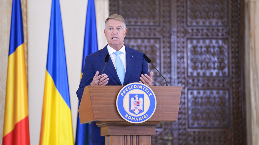 Iohannis, despre recomandarea Comisiei Europene privind deschiderea negocierilor de aderare la UE a R. Moldova şi Ucrainei: România sprijină ferm o decizie a UE în acest an