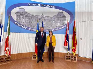 Ministrul Agriculturii, întrevedere cu Ambasadorul SUA în România: Am discutat şi despre dezvoltarea unor proiecte pilot în zona unde Dunărea se varsă în Marea Neagră
