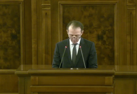 Florin Cîţu, în plenul Senatului: Am pus pe primul loc sănătatea românilor, libertăţile individuale şi economice / Ca premier, acţiunile mele au fost îndreptate către ieşirea cât mai rapidă din pandemie / Lăsăm Justiţia să-şi facă treaba