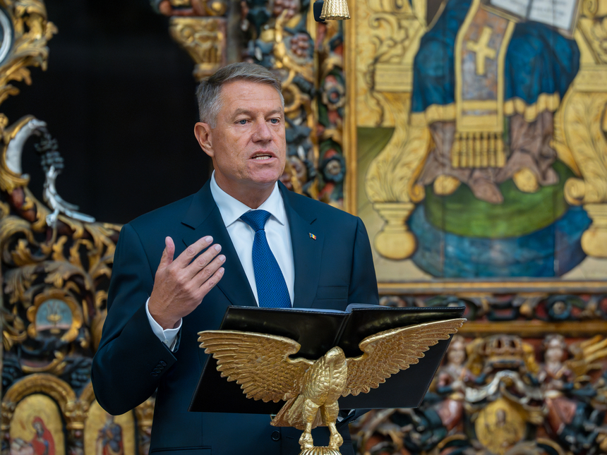 Iohannis: În aceste vremuri foarte complicate în care ne aflăm, iubirea aproapelui, solidaritatea şi armonia socială sunt tezaurul nostru preţios