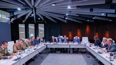 Premierul Marcel Ciolacu, în SUA: Întrucât perspectivele noastre economice sunt în continuă creştere, am încurajat Lockheed Martin să îşi extindă operaţiunile în România