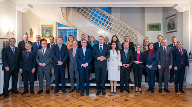 Klaus Iohannis, discuţii cu ambasadorii statelor membre ale UE acreditaţi la Bucureşti despre teme de actualitate, inclusiv în perspectiva Consiliului Europeană din 14-15 decembrie