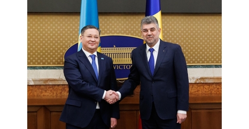 Marcel Ciolacu, discuţii cu vicepremierul din Kazahstan, Murat Nurtleu, despre cooperarea în domeniul energiei şi situaţia regională de securitate, în contextul războiului din Ucraina