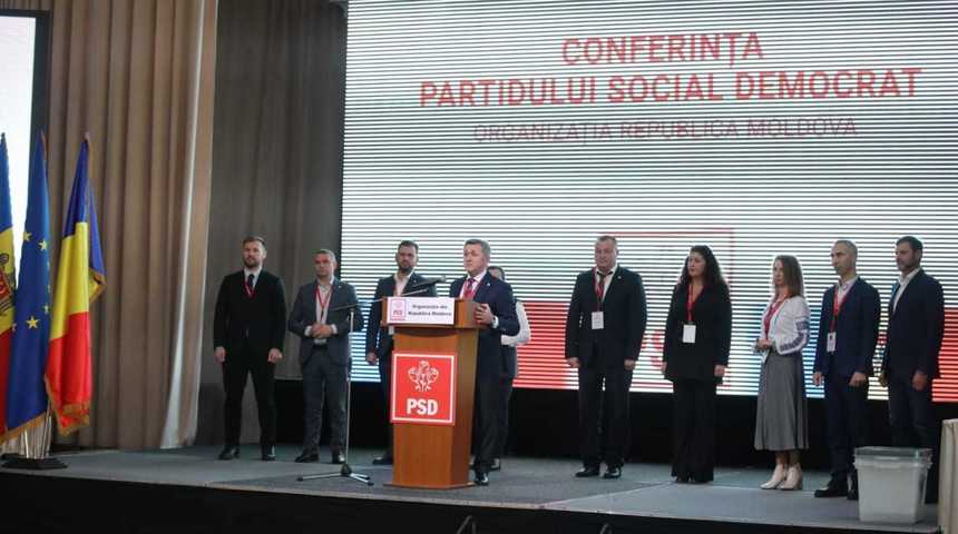 Dragoş Benea (PSD), la conferinţa filialei din Republica Moldova a PSD: Obiectivul noii conduceri, de a da României un preşedinte de stânga după 20 de ani şi o guvernare care să asigure, în continuare, stabilitate şi bunăstare