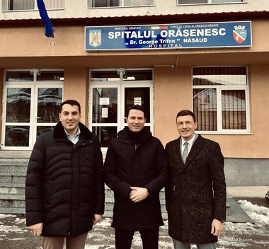 Un nou computer tomograf la Spitalul din Năsăud, printr-un amendament la bugetul de stat pe 2024 depus de către deputatul PNL Robert Sighiartău