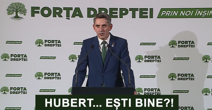 Ionel Dancă (Forţa Dreptei): Hubert... eşti bine?! Gata! Aşa, nu se mai poate! Candidez la preşedinţia Consiliului Judeţean Ilfov, cu susţinerea şi încrederea oamenilor care s-au săturat de sistemul politico-mafiot nociv din Ilfov