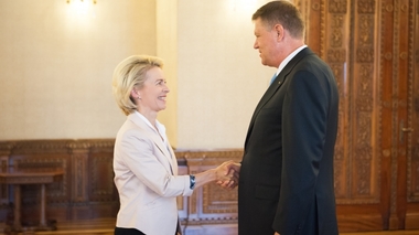 Preşedintele Klaus Iohannis: Salut decizia CDU de a o propune pe Ursula von der Leyen pentru un nou mandat de Preşedinte al Comisiei Europene