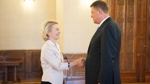 Preşedintele Klaus Iohannis: Salut decizia CDU de a o propune pe Ursula von der Leyen pentru un nou mandat de Preşedinte al Comisiei Europene