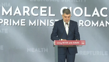 Marcel Ciolacu: Eu vreau să trăiesc într-o Românie liberă, vreau să trăiesc într-o Europă liberă. Eu nu vreau ca contracandidaţii noştri să moară subit prin puşcării sau otrăviţi, nu vreau ca România să fie un vasal al Federaţiei Ruse