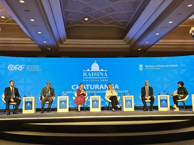 Luminiţa Odobescu a condamnat ferm acţiunile Rusiei împotriva Ucrainei şi a prezentat sprijinul României pentru Ucraina, la Forumul Raisina Dialogue din India