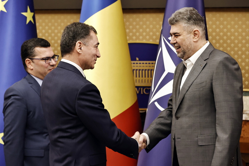 Premierul Marcel Ciolacu, discuţii cu ambasadorul din Azerbaidjan în România despre parteneriatul strategic bilateral