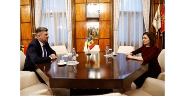 Marcel Ciolacu a asigurat-o pe Maia Sandu că România va sprijini Republica Moldova în implementarea reformelor pentru avansarea agendei europene / Discuţii şi despre cooperarea în sectorul economic şi al infrastructurii