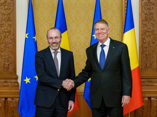 Klaus Iohannis a discutat cu preşedintele PPE Manfred Weber despre importanţa alegerilor europarlamentare şi despre importanţa consolidării proiectului european, apărarea valorilor comune şi a unităţii