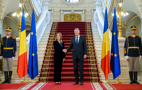 Iohannis, după întâlnirea cu Metsola: Am subliniat importanţa păstrării unei voci puternice pro-europene a României în Parlamentul European, în special pentru că urmează nişte alegeri cruciale