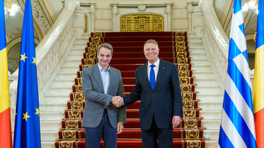 Preşedintele Klaus Iohannis: Am avut discuţii foarte bune cu Prim-ministrul Greciei, Kyriakos Mitsotakis, despre cooperarea foarte strânsă  dintre ţările noastre