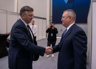 Nicolae Ciucă, întâlnire cu premierul Croaţiei, Andrej Plenković: L-am felicitat pentru succesul admiterii ţării sale în Spaţiul Schengen. M-a asigurat că Zagrebul sprijină admiterea integrală a României în spaţiul european de liberă circulaţie