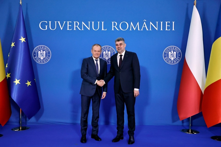 Ciolacu, discuţii cu premierul Donald Tusk: România şi Polonia sunt ferm angajate în a sprijini Republica Moldova şi a condamna atacul ilegal al Federaţiei Ruse împotriva Ucrainei