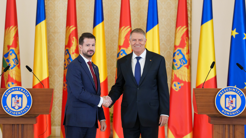 Preşedintele Muntenegrului: Prietenia dintre România şi Muntenegru are o tradiţie pe care suntem datori să o cultivăm în continuare şi să respectăm valorile europene comune