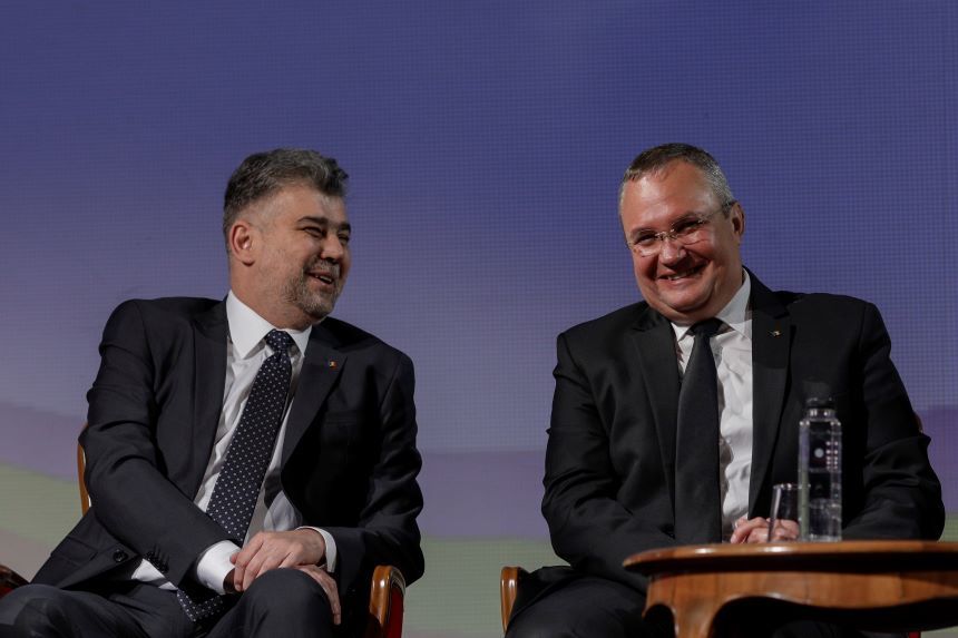 Marcel Ciolacu şi Nicolae Ciucă îl prezintă miercuri pe candidatul comun al PSD-PNL la Primăria Capitalei, medicul Cătălin Cârstoiu