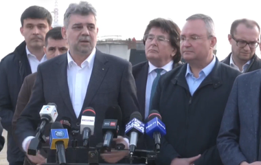 Ciolacu: Eu sunt foarte mândru de echipa guvernamentală, miniştrii de la PNL şi PSD, nu avem discuţii, nu avem certuri sterile, am început să avem o echipă sudată / Sorin Grindeanu o să fie, post Revoluţie, cel mai bun ministru al Transporturilor