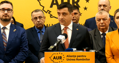 George Simion (AUR): Luăm în calcul şi vom propune şi altor forţe politice, să boicotăm alegerile locale, dacă nu se adoptă legea cu două tururi de scrutin / Suntem dispuşi să facem gesturi extreme, dar democratice