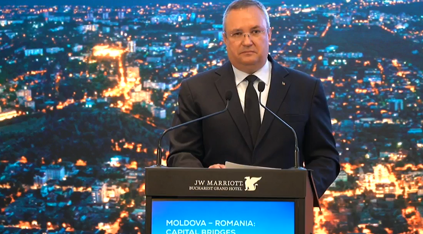 Nicolae Ciucă: Angajamentul nostru faţă de Republica Moldova este unul de netăgăduit, am sprijinit şi vom sprijini prin toate deciziile noastre agenda europeană a Republicii Moldova