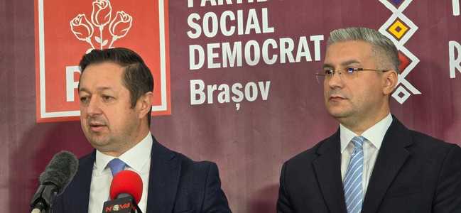 Liderul PSD Braşov anunţă că Lucian Pătraşcu este candidatul pentru şefia CJ Braşov, după ce liberalii au decis ca Adrian Veştea, ministrul Dezvoltării, să candideze pentru aceeaşi funcţie