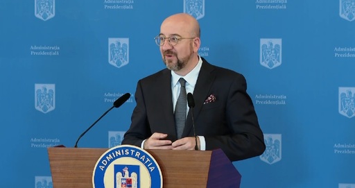 Michel, întrebat dacă Iohannis ar putea fi un succesorul său la şefia Consiliului European: El are deja un rol foarte important în Consiliu. Chestiunea NATO nu e una în care să mă pot pronunţa 