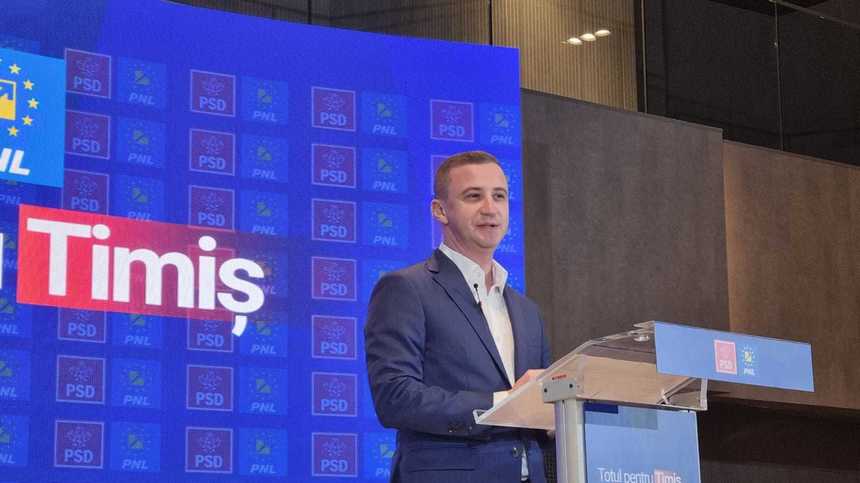 Alfred Simonis şi-a anunţat candidatura pentru funcţia de preşedinte al Consiliului Judeţean Timiş, din partea PSD-PNL