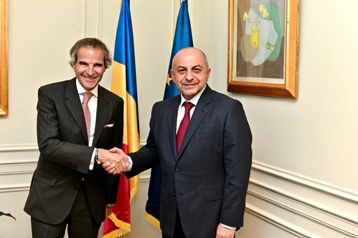 Cătălin Cîrstoiu, discuţii cu Rafael Mariano Grossi, directorul general al Agenţiei Internaţionale pentru Energie Atomică: Vom realiza la Spitalul Universitar cel mai important buncăr de radioterapie din România, care va ajuta zeci de mii de pacienţi