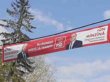 PNL Argeş: Exclus din PSD pentru fapte penale, Mihai Georgescu este candidatul preferat al lui Ion Mînzînă la primăria Călineşti. E o atitudine sfidătoare faţă de cetăţeni
