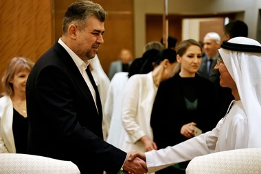 Premierul Marcel Ciolacu: Ne dorim să continuăm actualele parteneriate pe care le avem cu companiile din Emiratele Arabe Unite, prin care Portul Constanţa deja îşi consolidează capacitatea strategică şi logistică