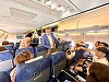 Premierul Ciolacu, în aeronava oficială cu care revine în ţară, alături de grupul de tineri blocaţi pe aeroportul din Dubai: Zâmbetele lor mi-au dat energie cât toate cafelele băute în ultimele zile