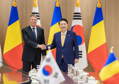 Klaus Iohannis, în Coreea de Sud: Am încurajat creşterea substanţială a investiţiilor sud-coreene în România, cu precădere în domenii strategice precum infrastructura, energia şi apărarea / Am susţinut cooperarea în domeniul energiei nucleare 