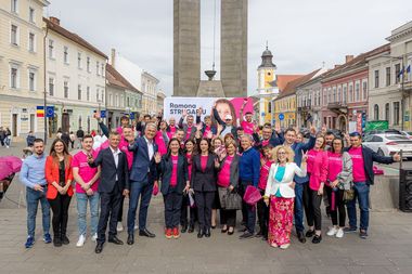 Copreşedinta REPER Ramona Strugariu şi-a lansat candidatura la primăria Cluj-Napoca