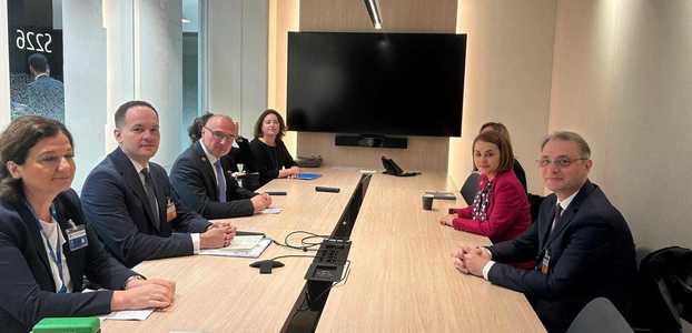 Ministrul de Externe, Luminiţa Odobescu, întrevedere bilaterală cu ministrul afacerilor externe şi europene al Republicii Croaţia, Gordan Grlić Radman, în marja reuniunii Consiliului Ministerial al OCDE