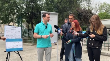 Burduja: Dacă în 2020 datoria era de 6,8 miliarde lei, iată că în 2023, după cei trei ani şi jumătate de mandat Nicuşor Dan, discutăm de datorie mai mare cu jumătate de miliard de lei