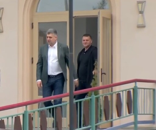 Actorul Florin Piersic, vizitat la spital de premierul Marcel Ciolacu şi de ministrul Sănătăţii Alexandru Rafila - FOTO