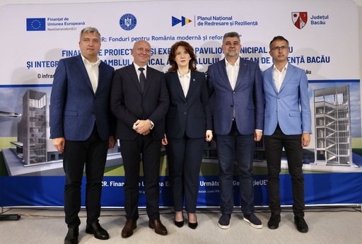 Ciolacu: Echipa PSD din Bacău a reuşit obţinerea finanţării prin PNRR pentru finalizarea Pavilionului Municipal de la Spitalul Judeţean de Urgenţă Bacău