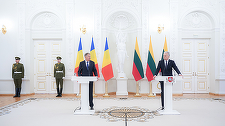 Klaus Iohannis îl felicită pe Gitanas Nausėda pentru câştigarea celui de-al doilea mandat de preşedinte al Lituaniei: Aştept cu nerăbdare să continuăm excelenta cooperare dintre România şi Lituania, în calitate de parteneri UE şi aliaţi NATO