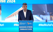 Premierul Marcel Ciolacu: Extinderea terminalului aeroportului din Cluj, încă o dovadă că guvernarea Alianţei PSD-PNL este cea mai bună soluţie pentru a moderniza România folosind banii europeni
