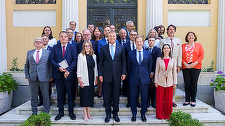 Klaus Iohannis, întrevedere cu ambasadorii statelor membre ale UE acreditaţi la Bucureşti, cu ocazia încheierii mandatului la finalul lunii iunie, şi a mandatului preşedinţiei belgiene a Consiliului UE
